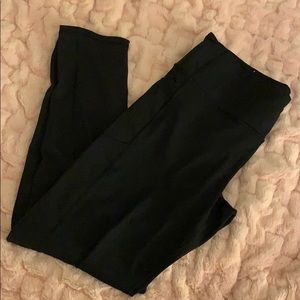 VA Sport knockout black leggings. XL